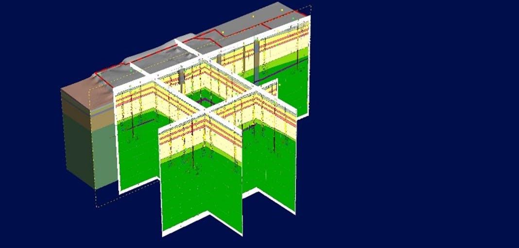 3D ground model for Keadby project