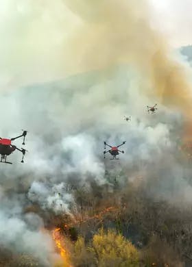 Planet Beyond podcast - Drone being used for wildfire detection and fighting