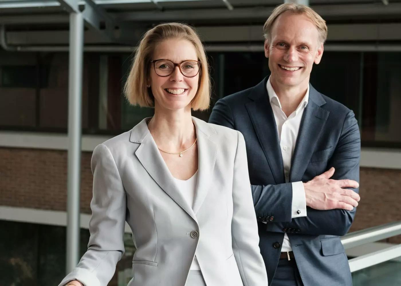 Mark Heine (Chief Executive Officer) and Barbara Geelen (Chief Financial Officer) comprise Fugro's board of management