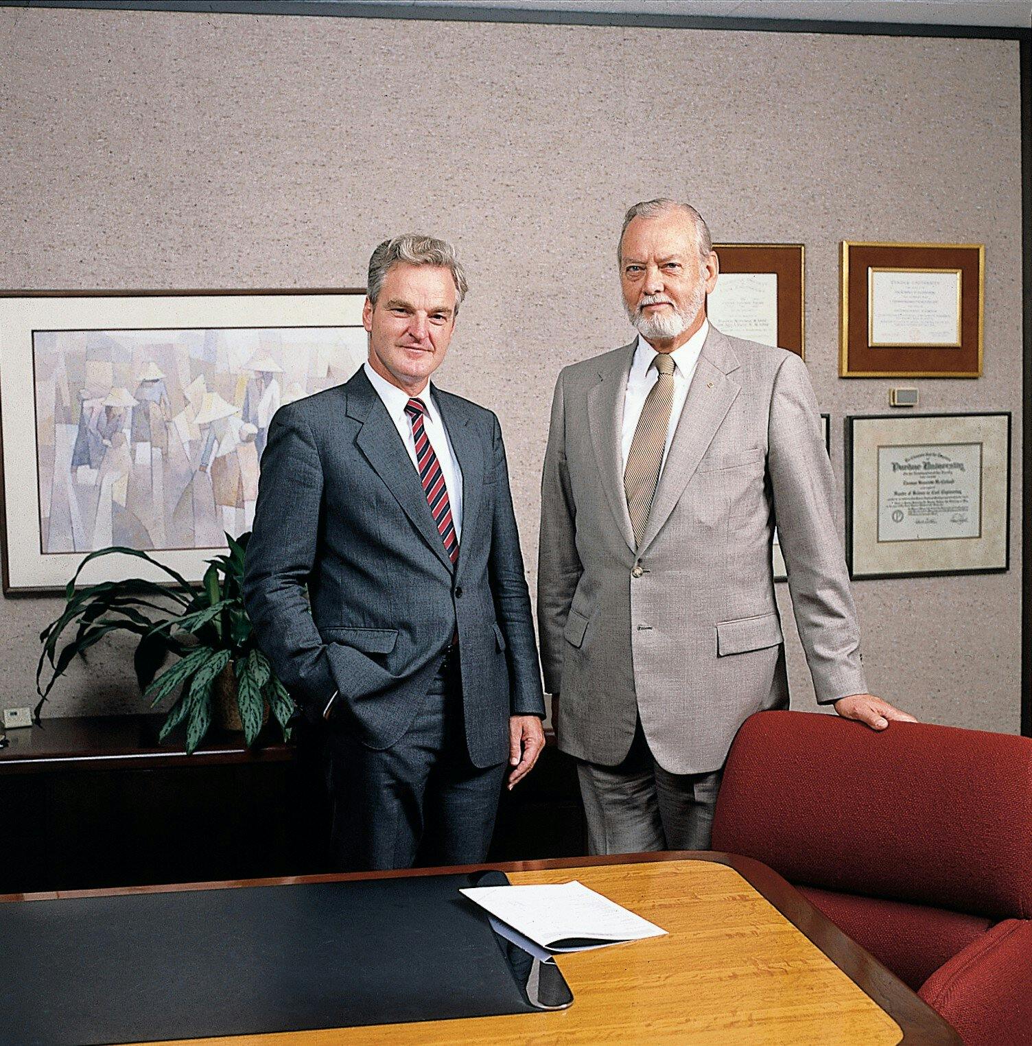 Gert-Jan Kramer and Bramlette McClelland
Images from Fugro 40 year anniversary book page 201